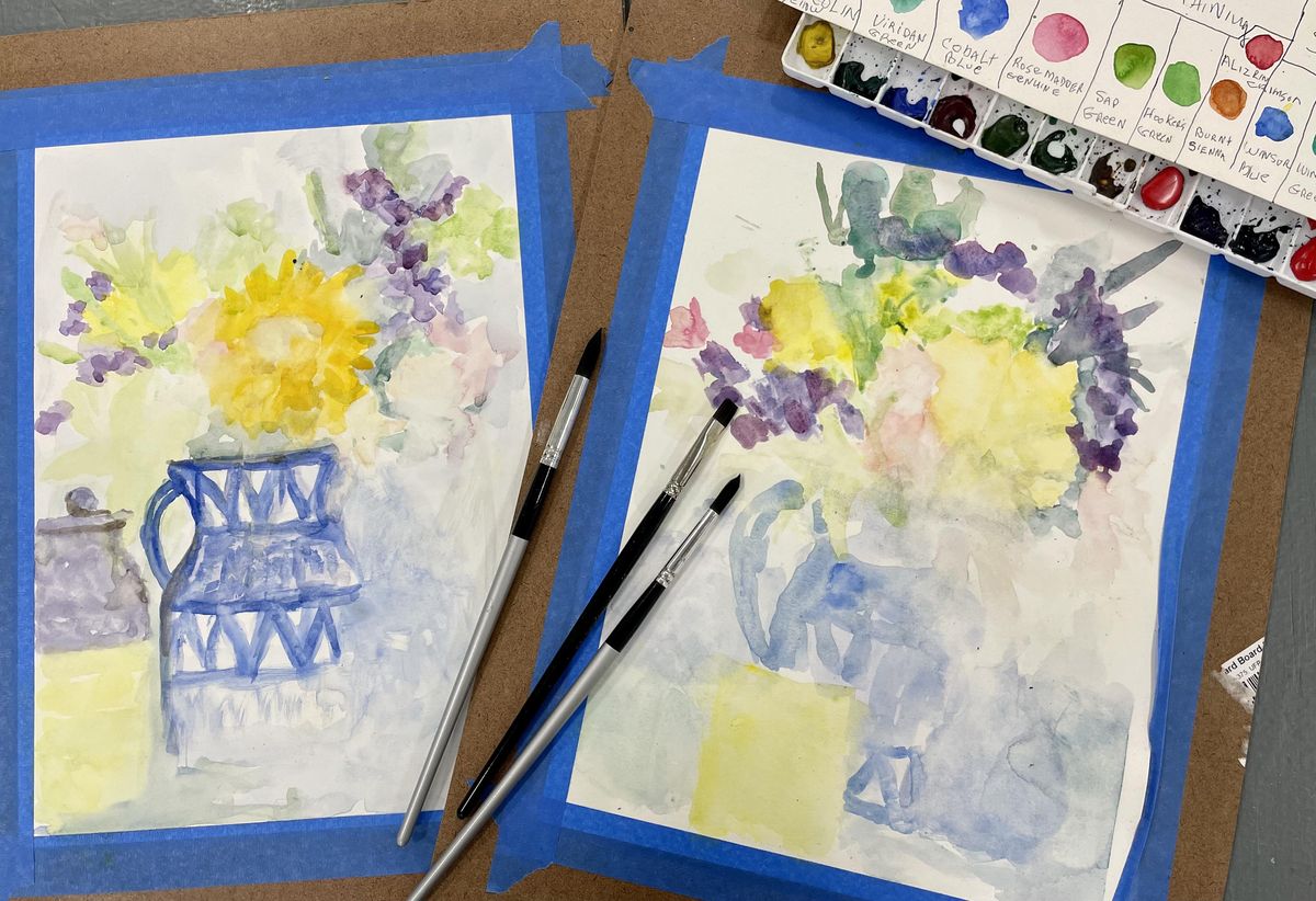 Beginning Watercolor Painting with Thurs., Aug 12Sept. 16