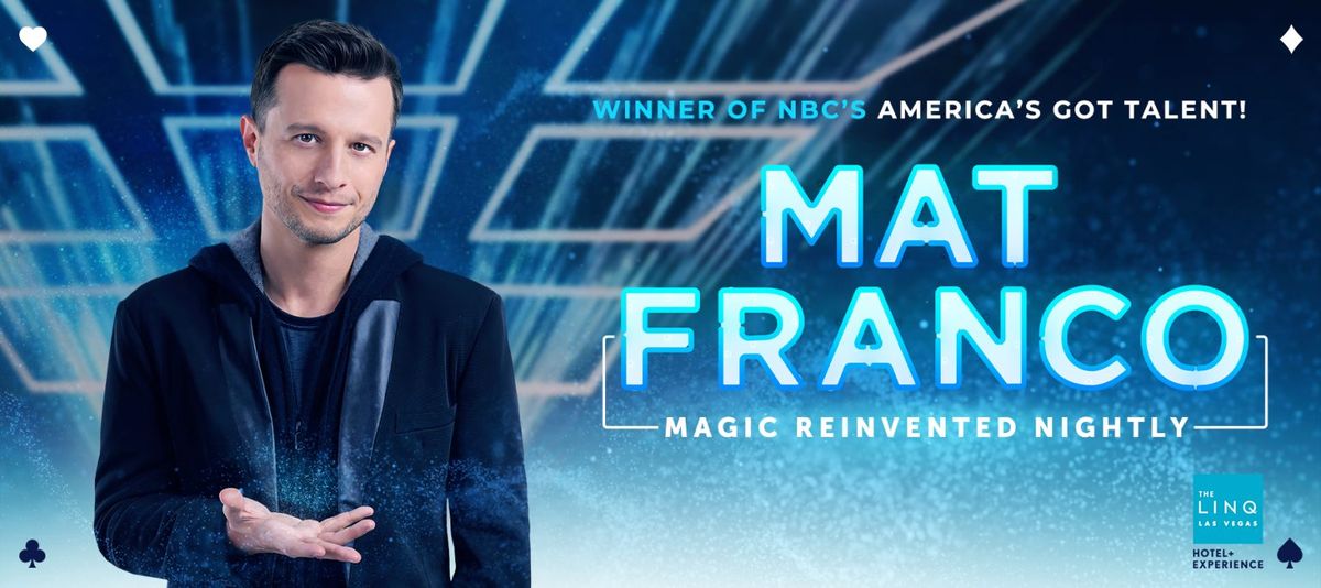 Mat Franco at The LINQ Hotel | Event in Las Vegas | AllEvents