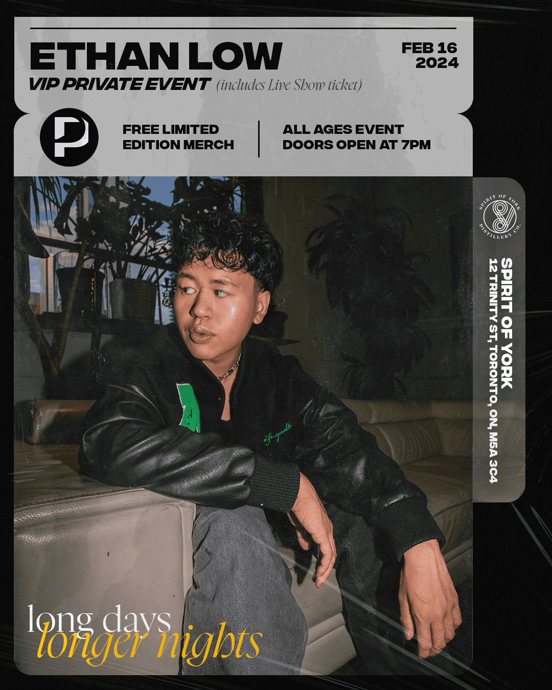 Ethan Low at The Mod Club, 23 October | Event in Toronto | AllEvents