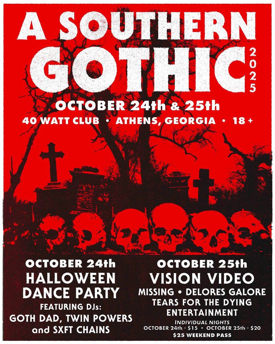 Halloween Dance Party: Goth Dad  Twin Powers  & SXFT Chains, 23 October | Event in Athens | AllEvents