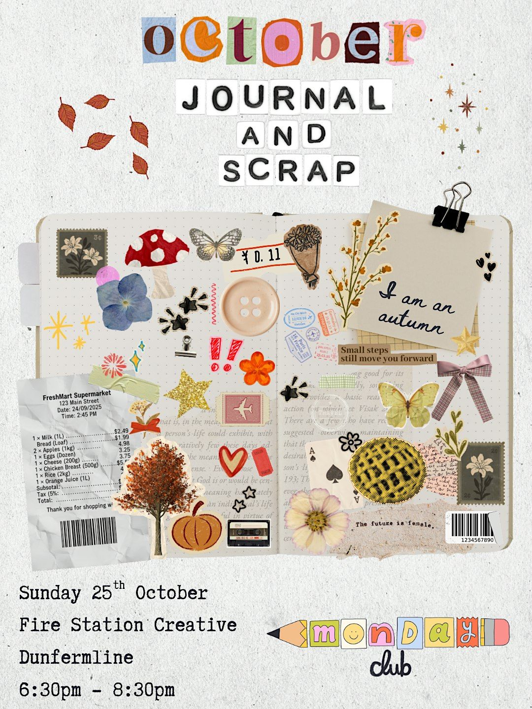 Scrap & Yap, Fire Station Creative, Dunfermline, 25 October 2026 ...
