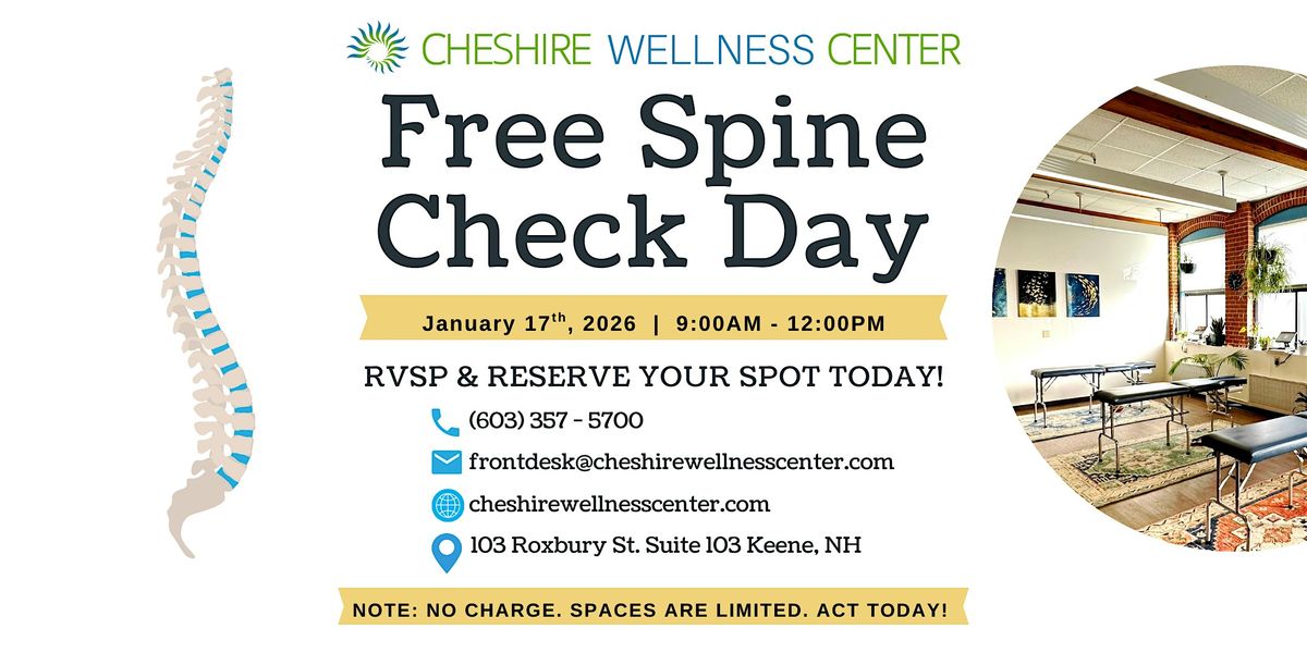 FREE Spine Check Day