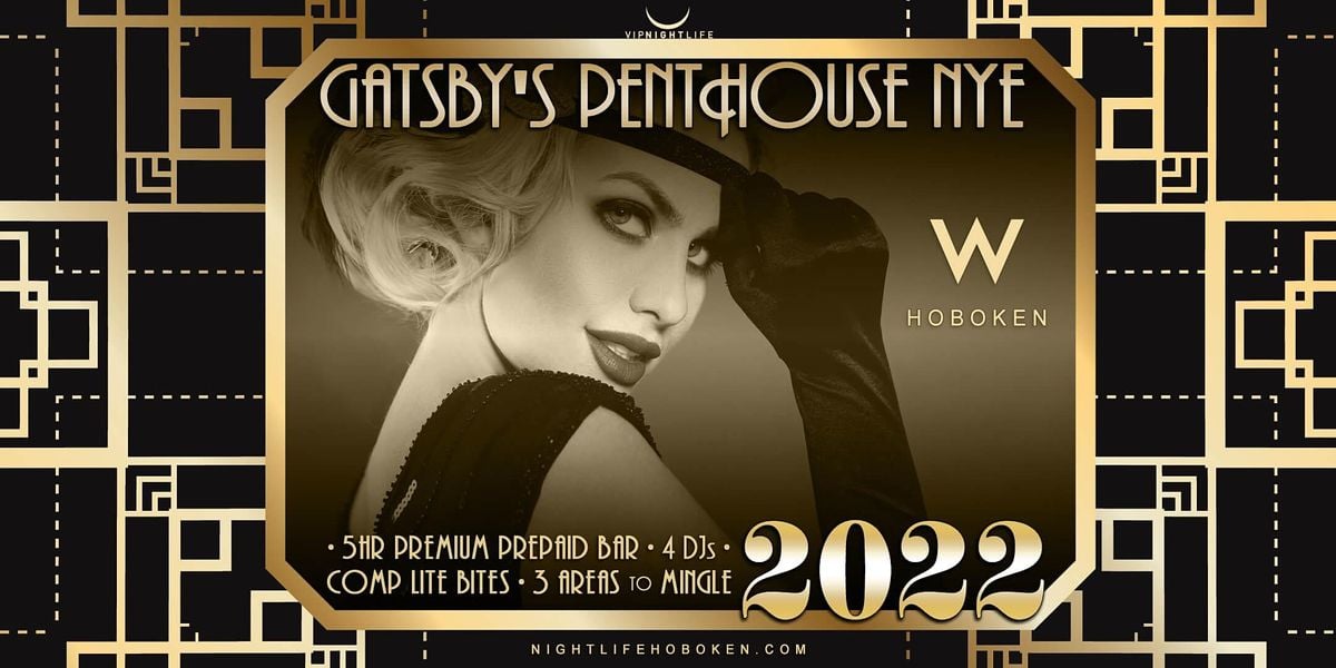W Hoboken New Years Eve Party 2022 Gatsbys Penthouse W Hotel Hoboken December 31 To January 1 Allevents In Halloween Themed Events Nj 2022