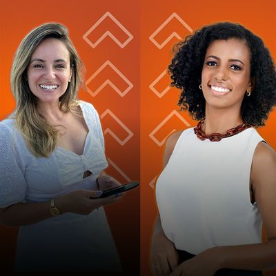 Marina Oliveira e Miriam Bouyer logo
