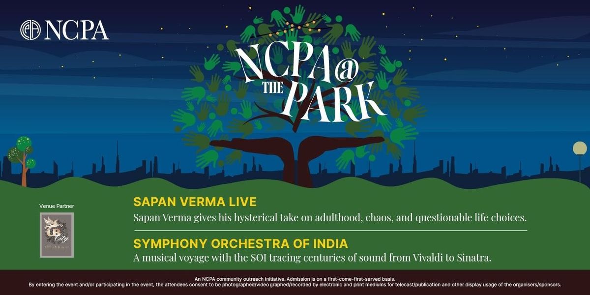 NCPA@thePark - UB City Amphitheatre, 30 November | Event in Bangalore | AllEvents