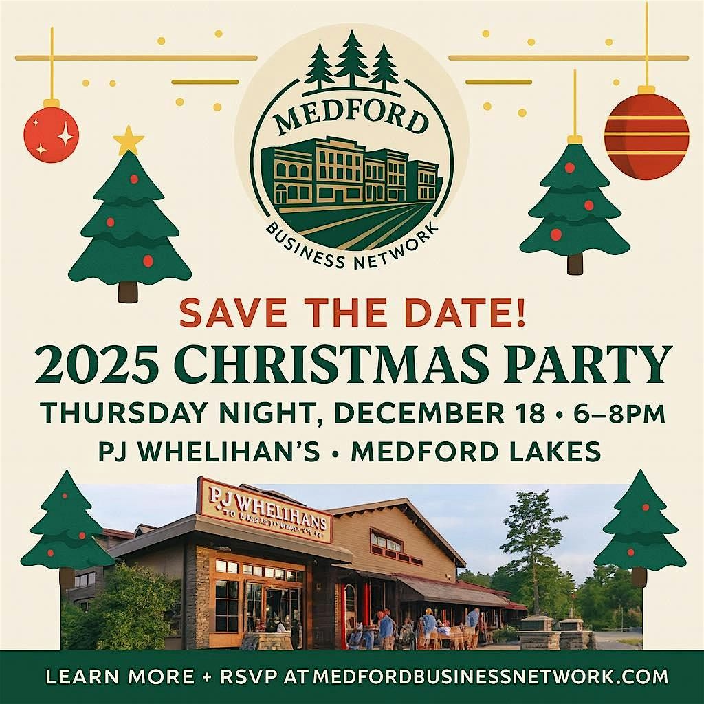 Medford Business Network Holiday Party at PJ's Medford, 18 December | Event in Medford Lakes | AllEvents