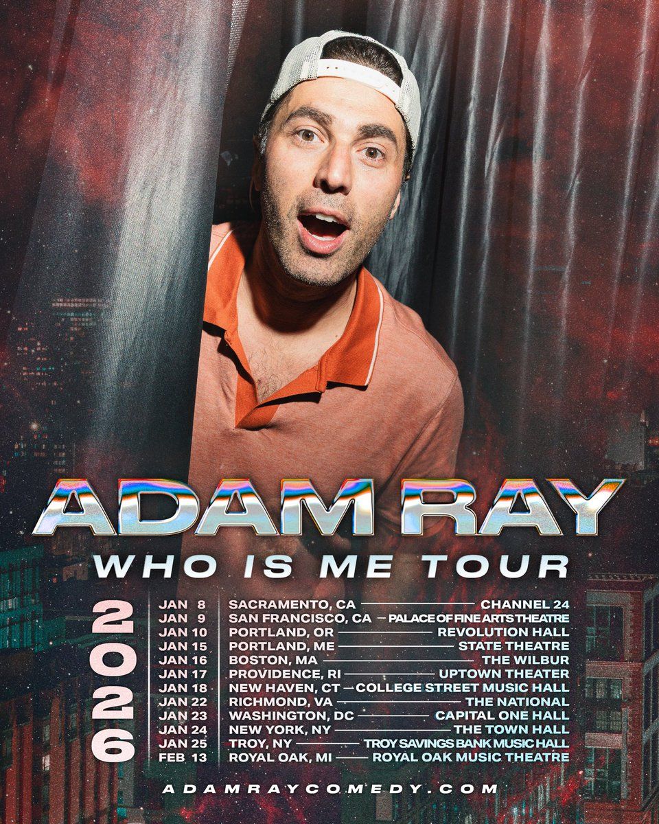 Adam Ray, 13 March | Event in Charleston | AllEvents