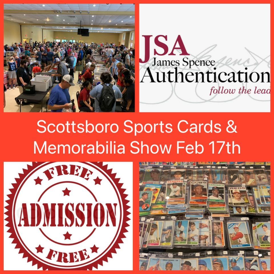 Scottsboro Sports Cards & Memorabilia Show, Goosepond Civic Center