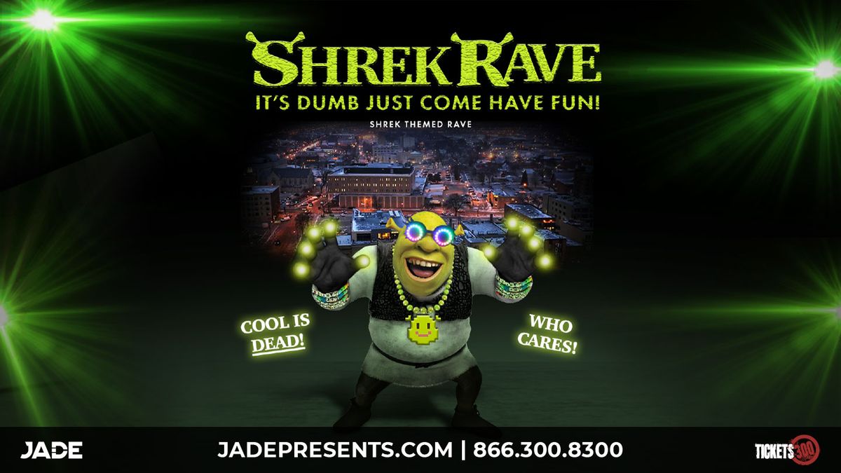 Shrek Rave at Majestic Theatre - Madison, 13 December | Event in Madison | AllEvents