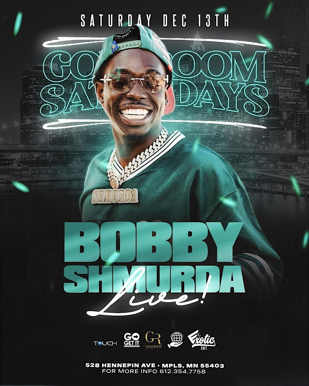 The Year-End Shutdown: Bobby Shmurda Live, 13 December | Event in Minneapolis | AllEvents