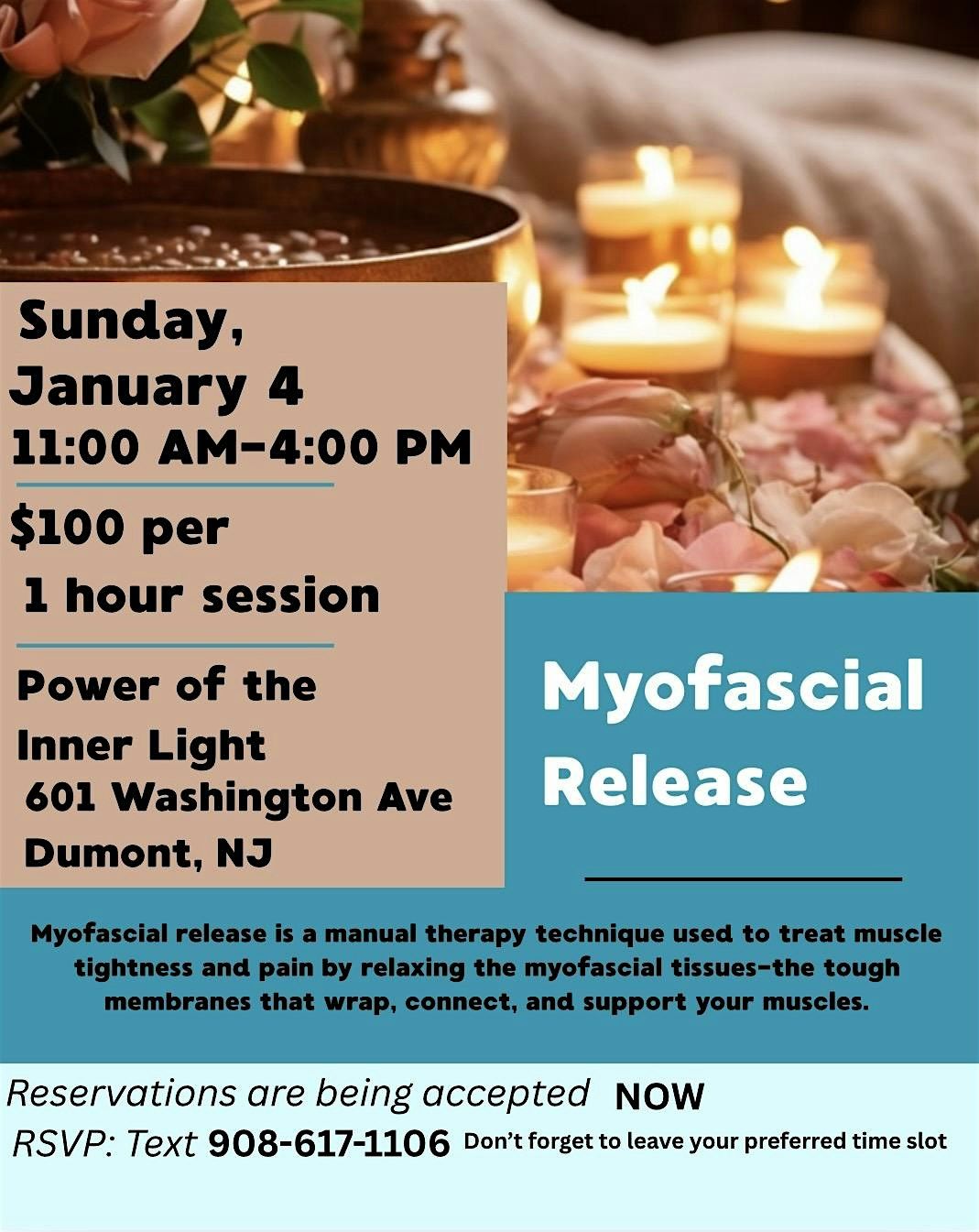 Myofascial Release, 4 January | Event in Dumont | AllEvents