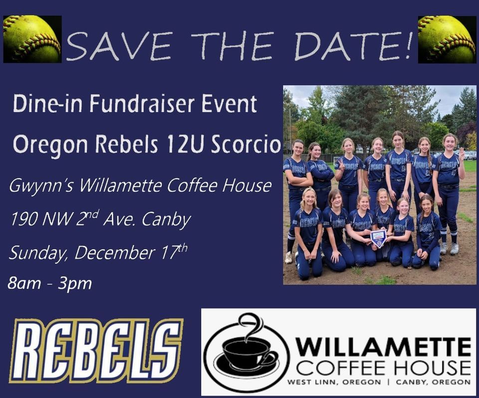 DineIn, Gwynn's Willamette Coffee House, Canby, December 17 2023