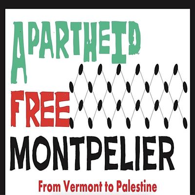 Apartheid-Free Montpelier logo