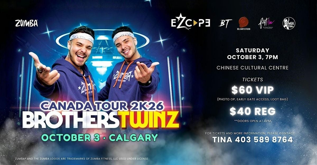 Reggaeton 2026 Presents - Brothers Twinz - Zumba Masterclass!