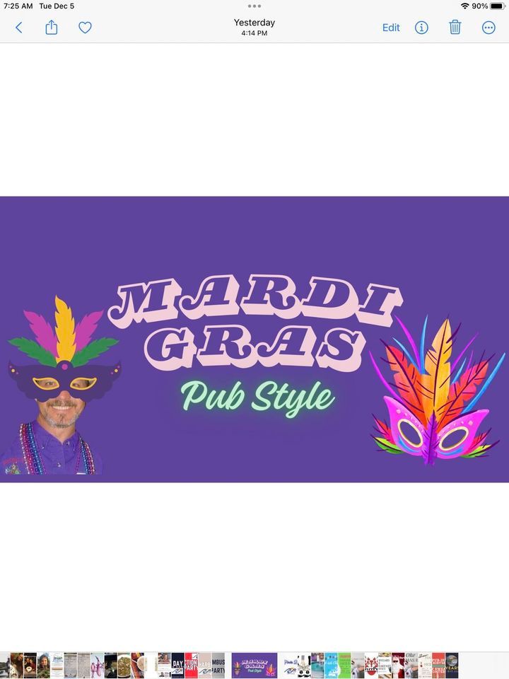 Mardi Gras Party, The RiverPub, Bay January 27 2024 AllEvents.in