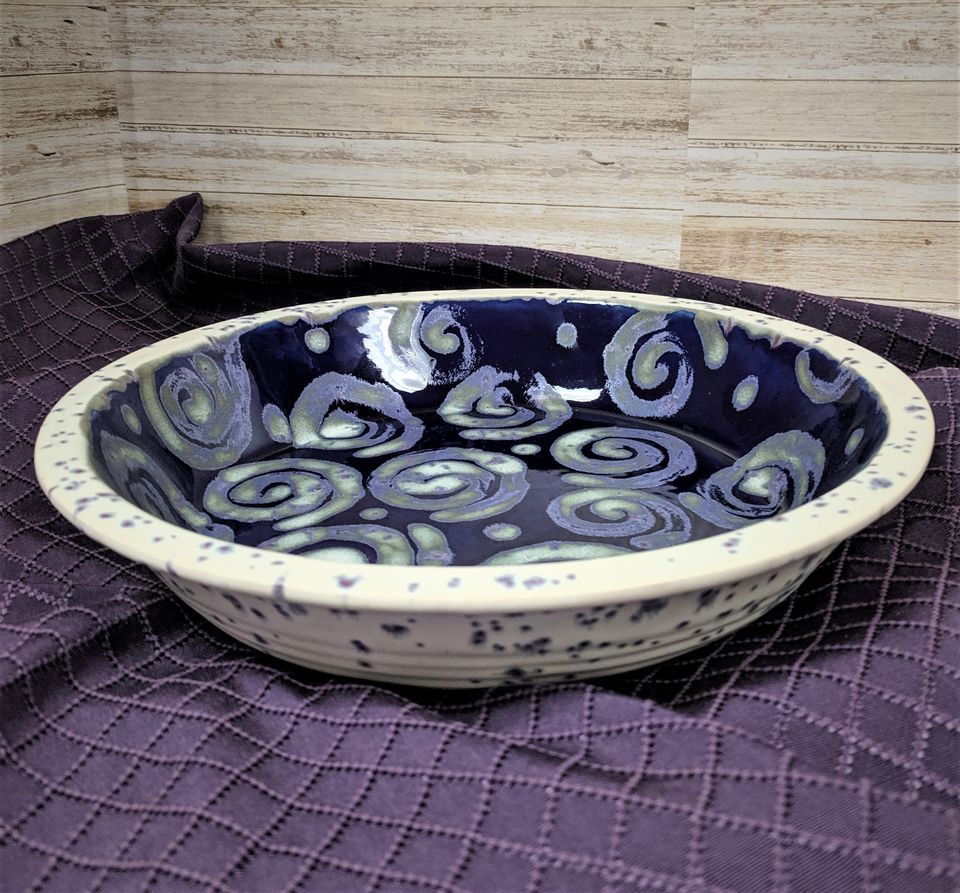 Stoneware Pie Plate Calss, Glazed & Amazed, Edmonds, November 13 2022