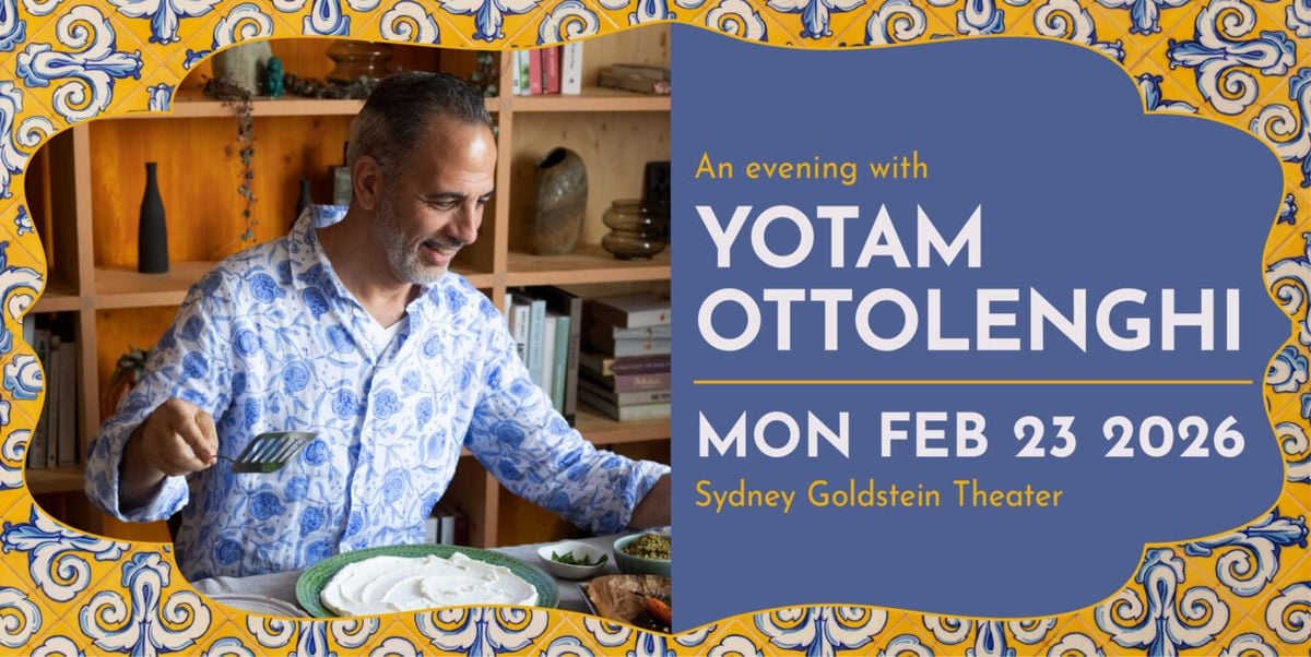 Yotam Ottolenghi, 1 March | Event in Philadelphia | AllEvents
