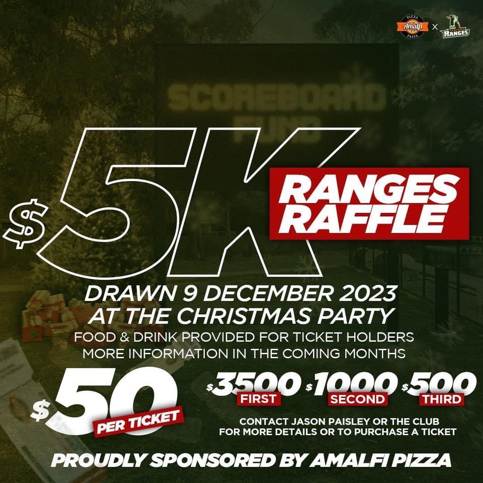 $5K Raffle x Christmas Party, Silcock Reserve, Wandin North, 9 December ...