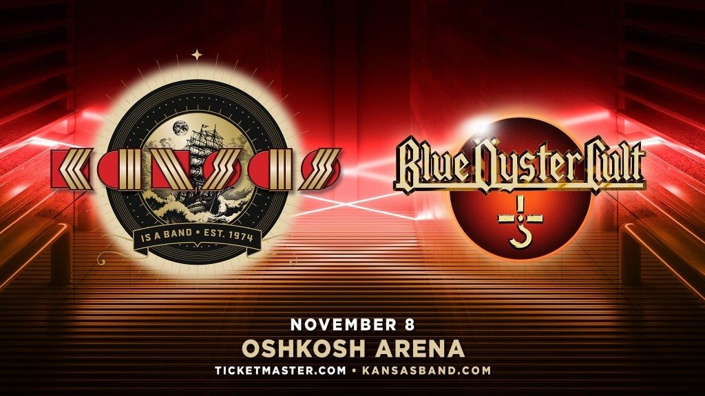 Kansas And Blue Oyster Cult, 8 November | Event in Oshkosh | AllEvents