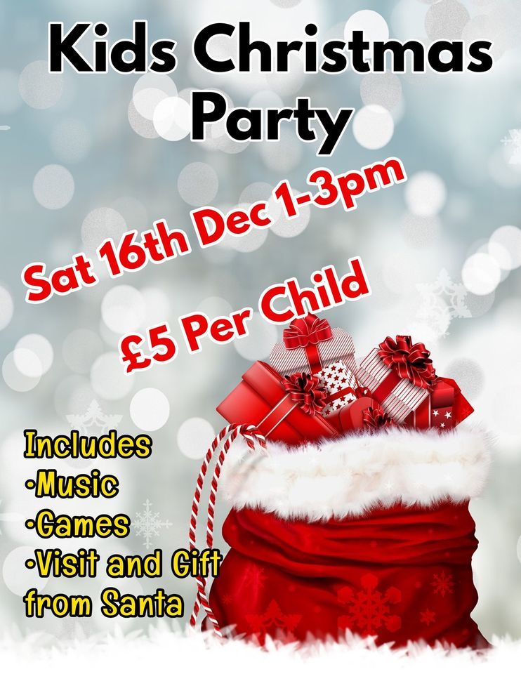 Kids Christmas Party, Gamlingay Social Club. 16 Waresley Road