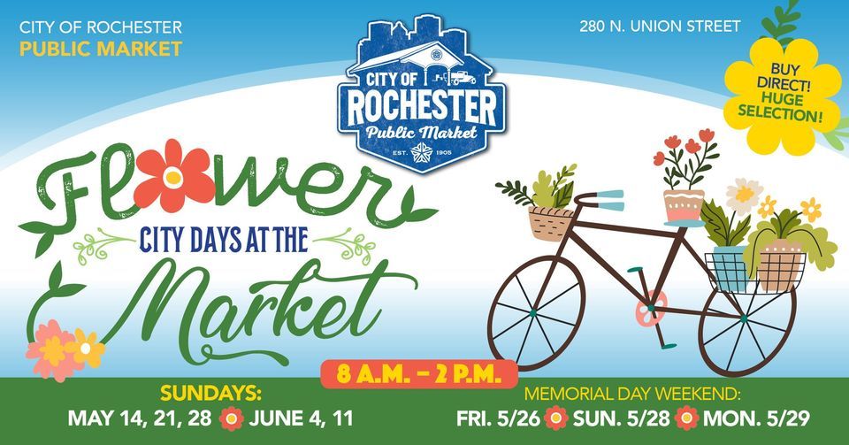 Flower City Days, City of Rochester Public Market, 14 May 2023