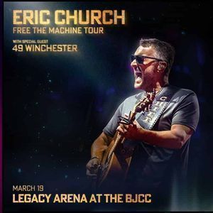 Parking Eric Church with 49 Winchester