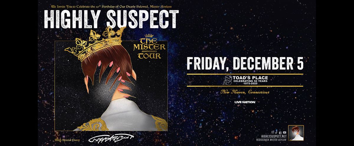 Highly Suspect with Flight Attendant, 6 December | Event in New Haven | AllEvents