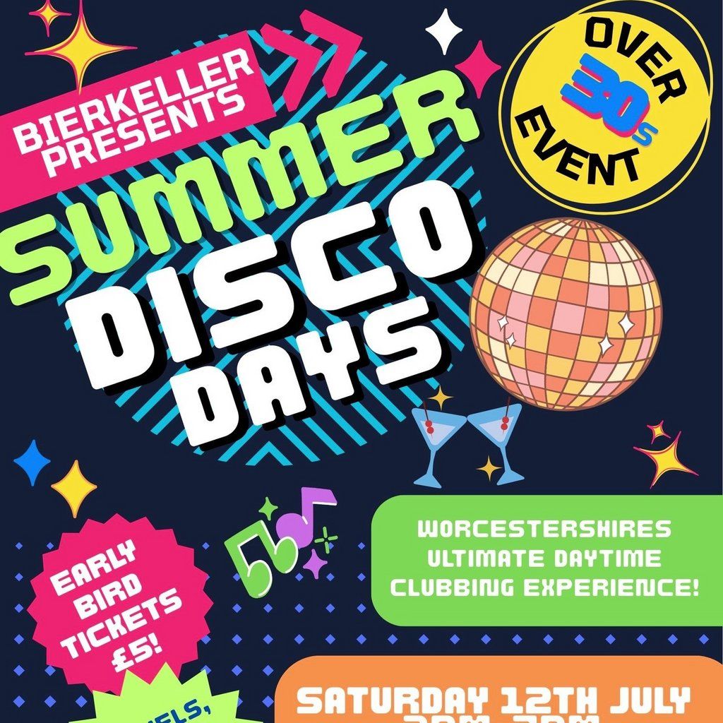 Bierkeller Presents Summer Disco Days! | Event in Worcester | AllEvents