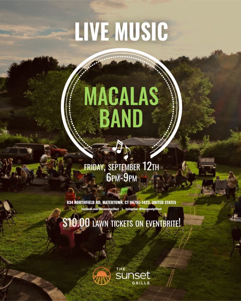 Macalas at Daryls House Club, 3 September | Event in Pawling | AllEvents