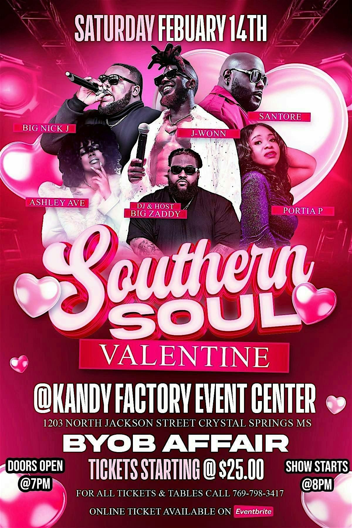 Southern Soul Valentine, 14 February | Event in Crystal Springs | AllEvents