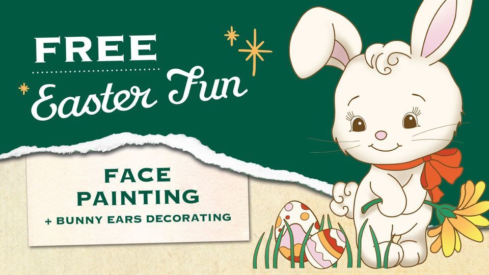 Free Easter Fun Face Painting & Bunny Ears Craft Dome