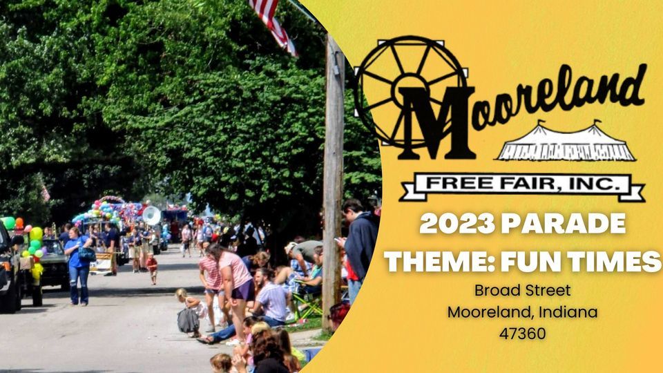 Parade 2023 Mooreland Free Fair, Mooreland Free Fair, Inc., August 12