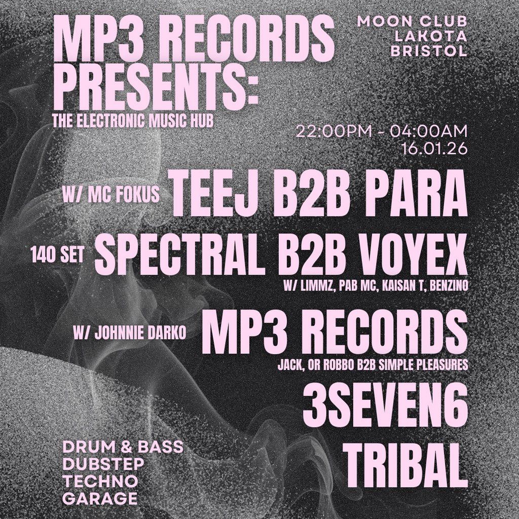 MP3 Records: The Electronic Music Hub, 16 January | Event in Bristol | AllEvents