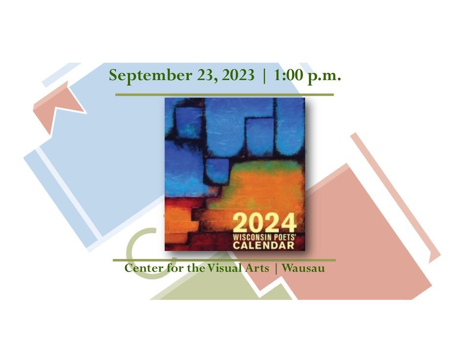 Wisconsin Fellowship of Poets 2024 Calendar Launch & Reading, Center