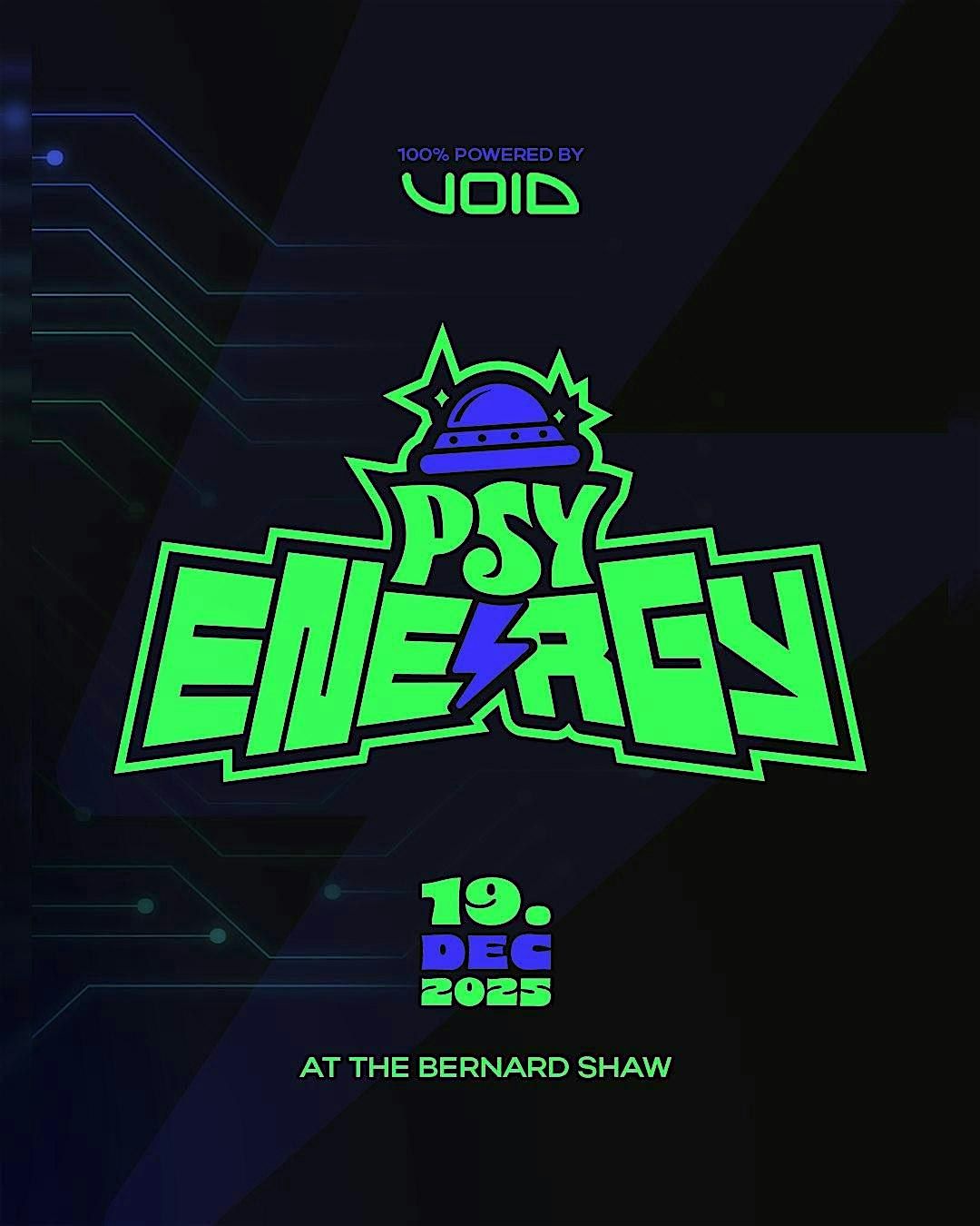 PSY ENERGY, 19 December | Event in Dublin 9 | AllEvents