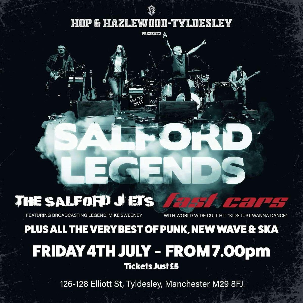 Salford Legends - THE SALFORD JETS // FAST CARS - Live In Tyldesley!, 4 July | Event in Atherton | AllEvents