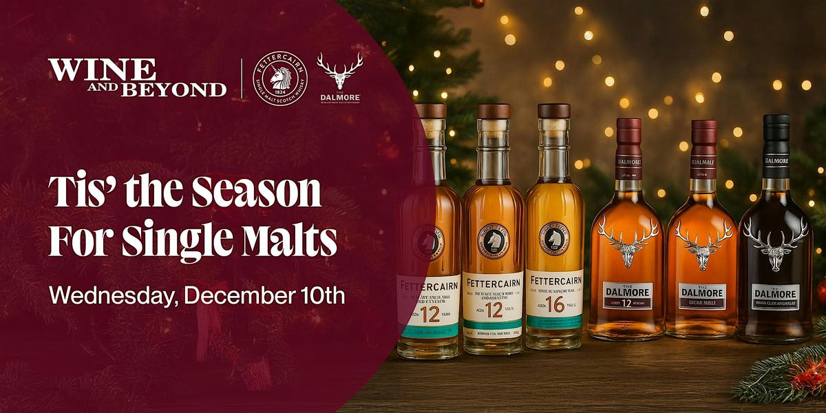 ‘Tis the Season For Single Malts - Calgary, 10 December | Event in Calgary | AllEvents
