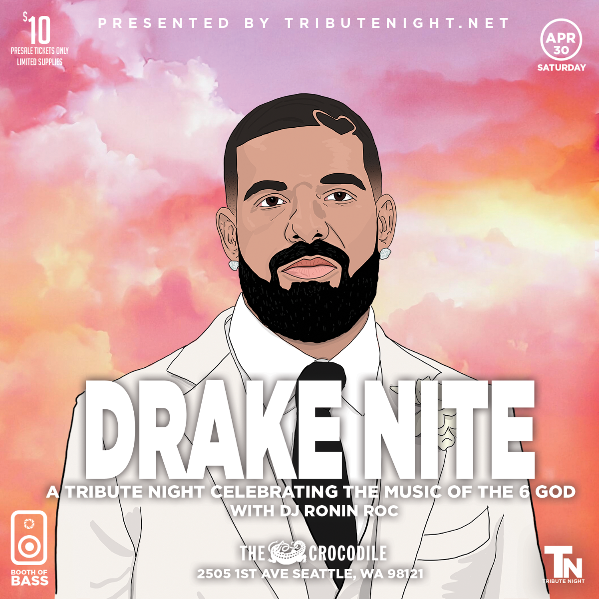 Drake Concert Poster