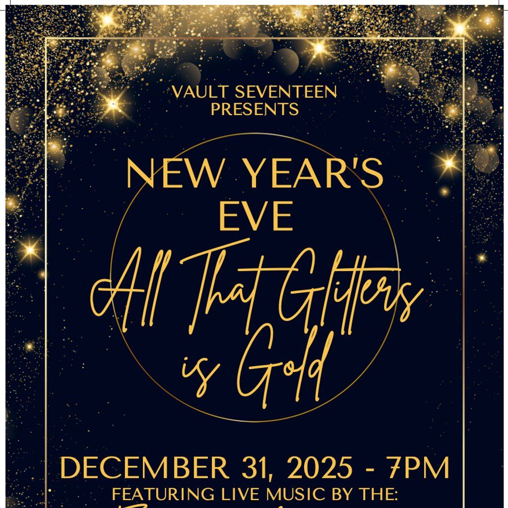 NYE at Vault 17: All That Glitters Is Gold, 31 December | Event in Little Chalfont | AllEvents