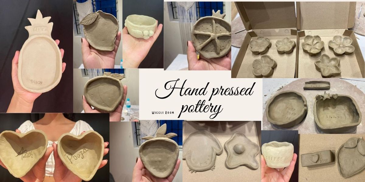 Hand pressed Pottery, 27 August | Event in Chennai | AllEvents