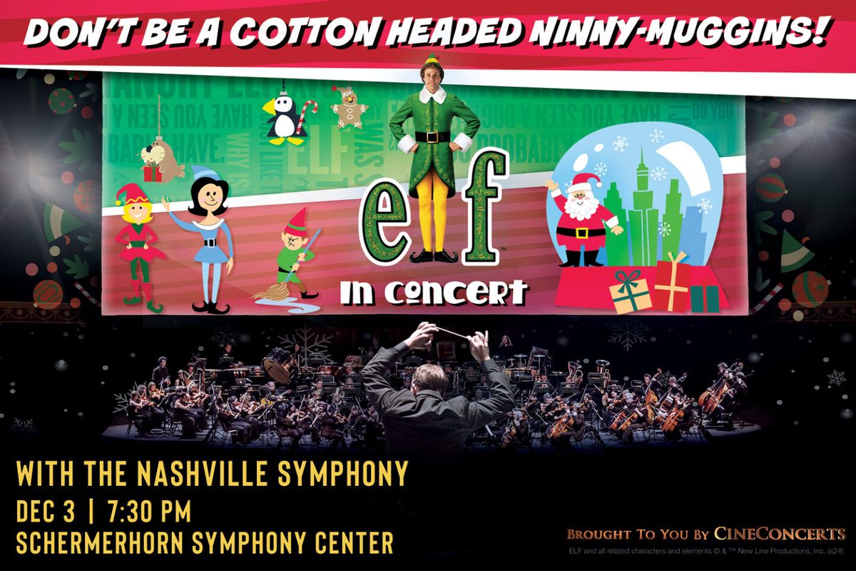 Parking Nashville Symphony - Elf In Concert, 11 December | Event in Nashville | AllEvents