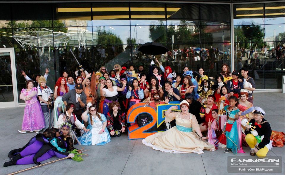 Fanime 2025 Disney & Disney Extended Family Cosplay Gatherings, San