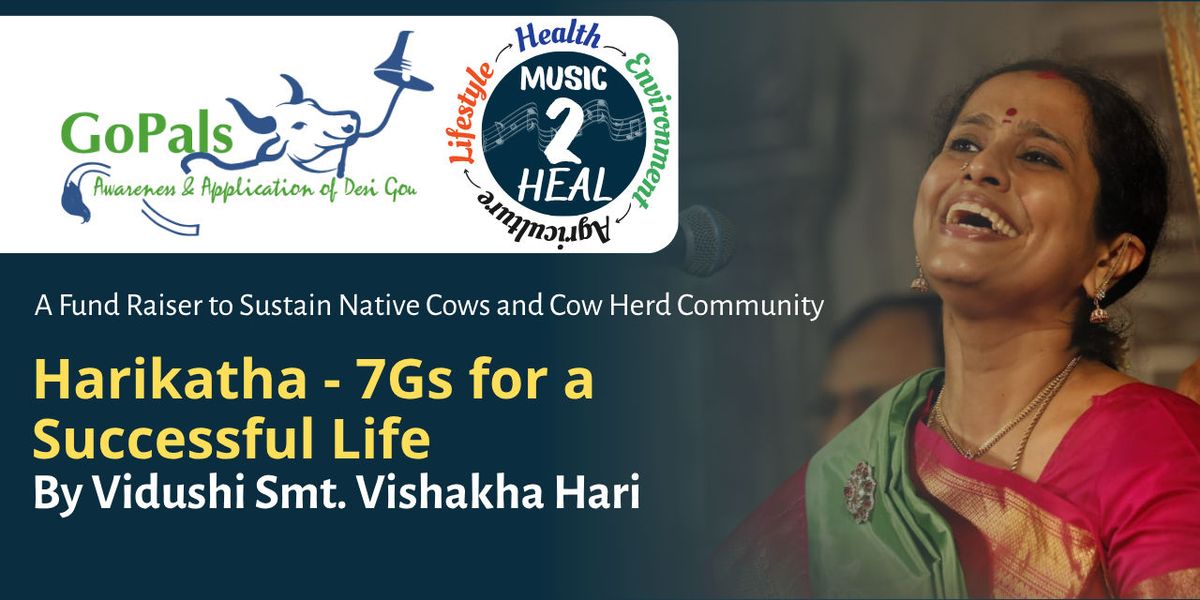 Smt. Vishaka Hari - 7Gs for a Successful Life, 1 August | Event in Bangalore | AllEvents