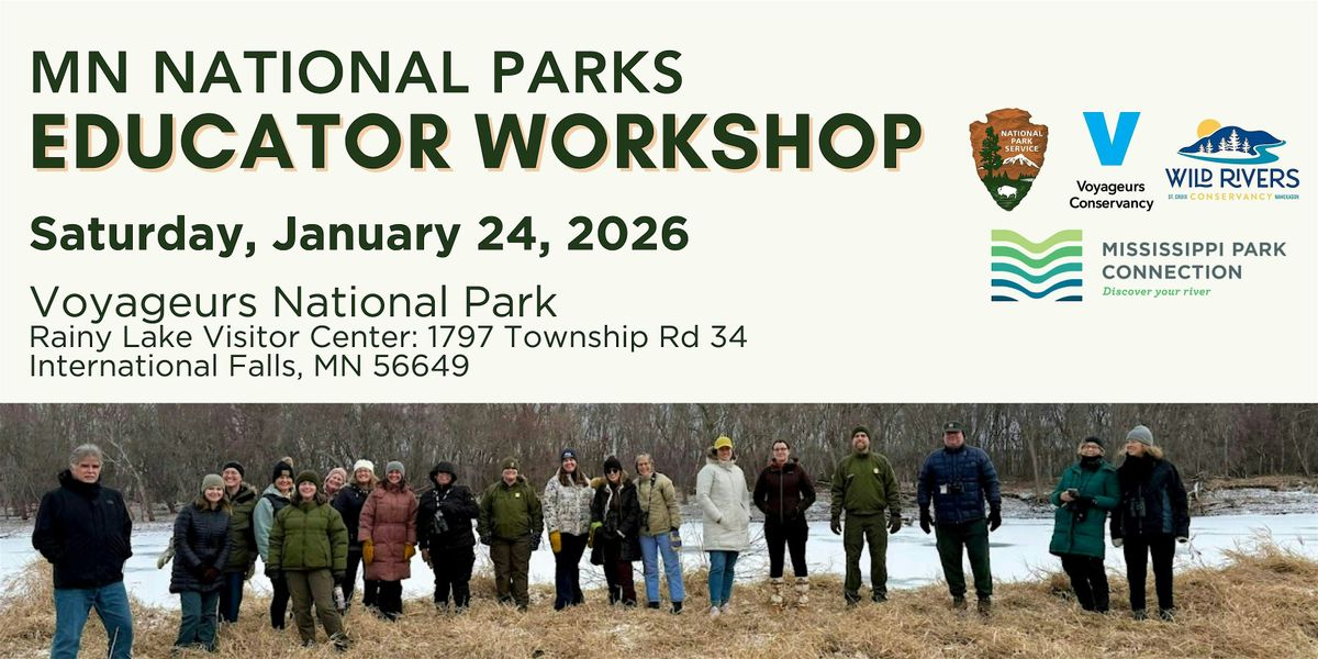 Minnesota's National Parks: Educator Workshop, 24 January | Event in International Falls | AllEvents