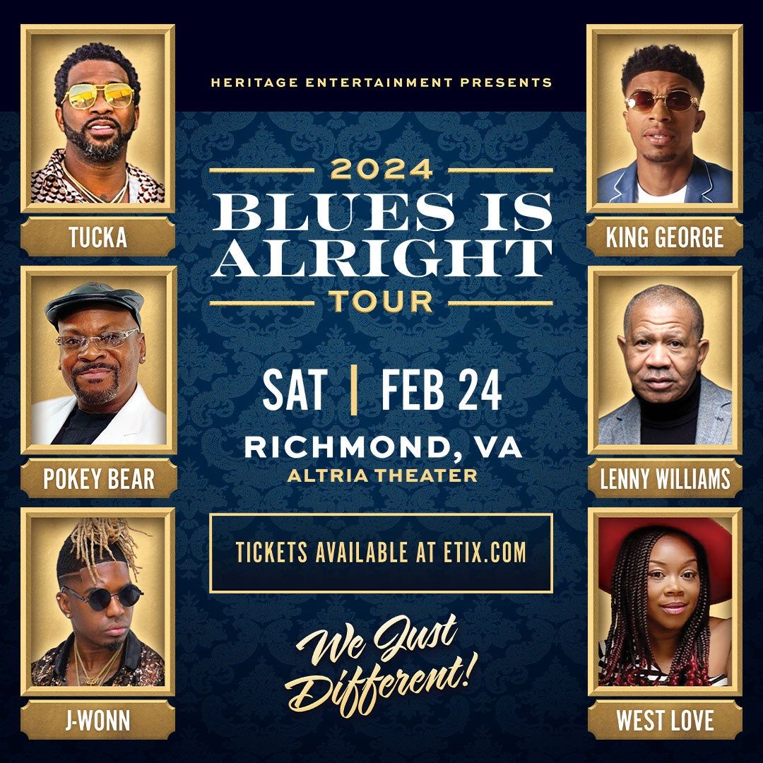 Blues is Alright Tour, Keybank State TheatrePlayhouse Square Center, Cleveland AllEvents.in