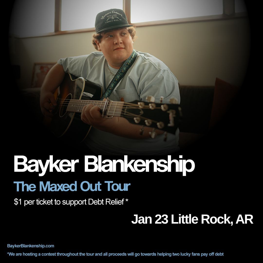 Bayker Blankenship, 8 August | Event in Peoria | AllEvents