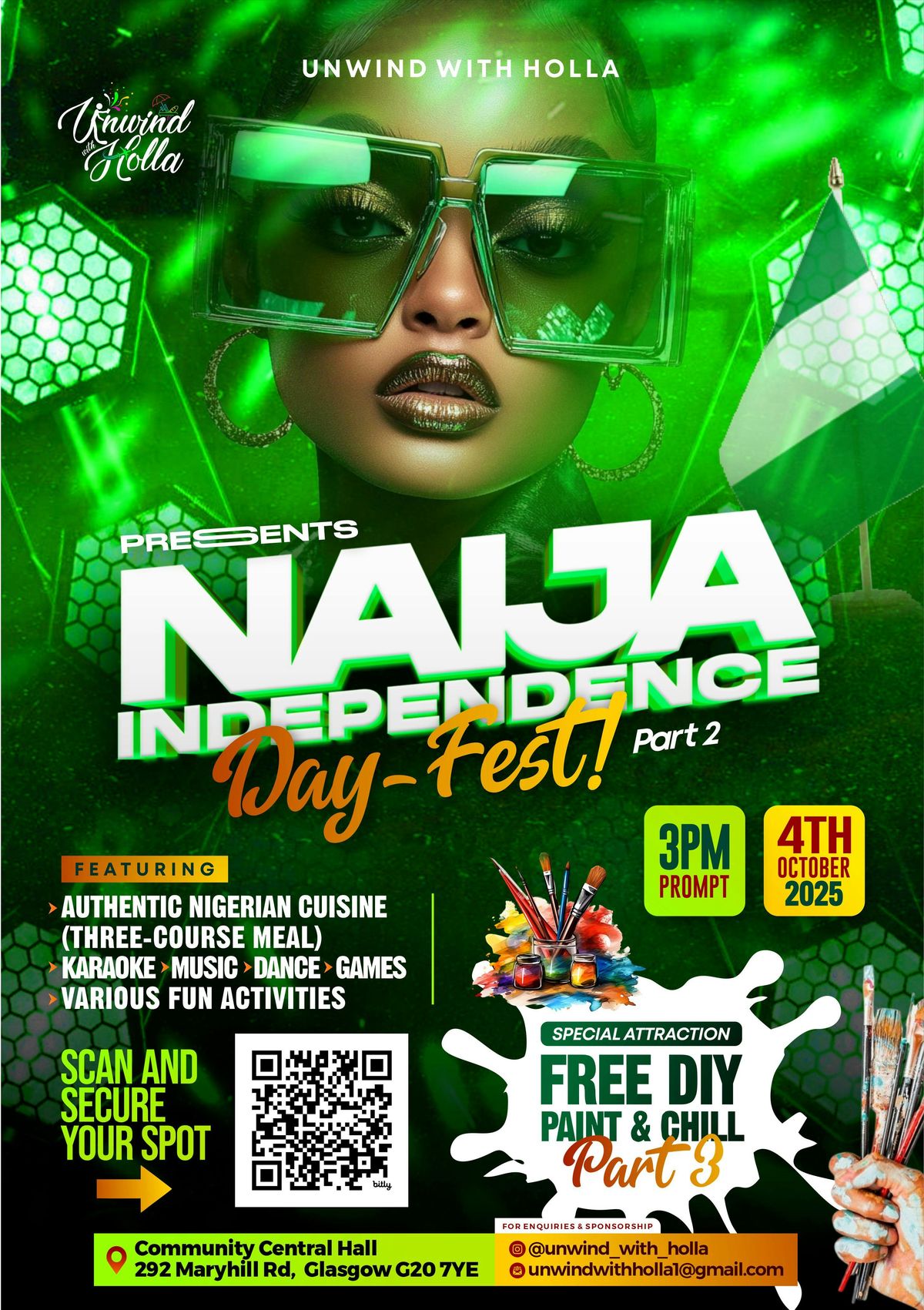 Naija (Nigeria) Independence Day-Fest (Part 2), 4 October | Event in Glasgow | AllEvents