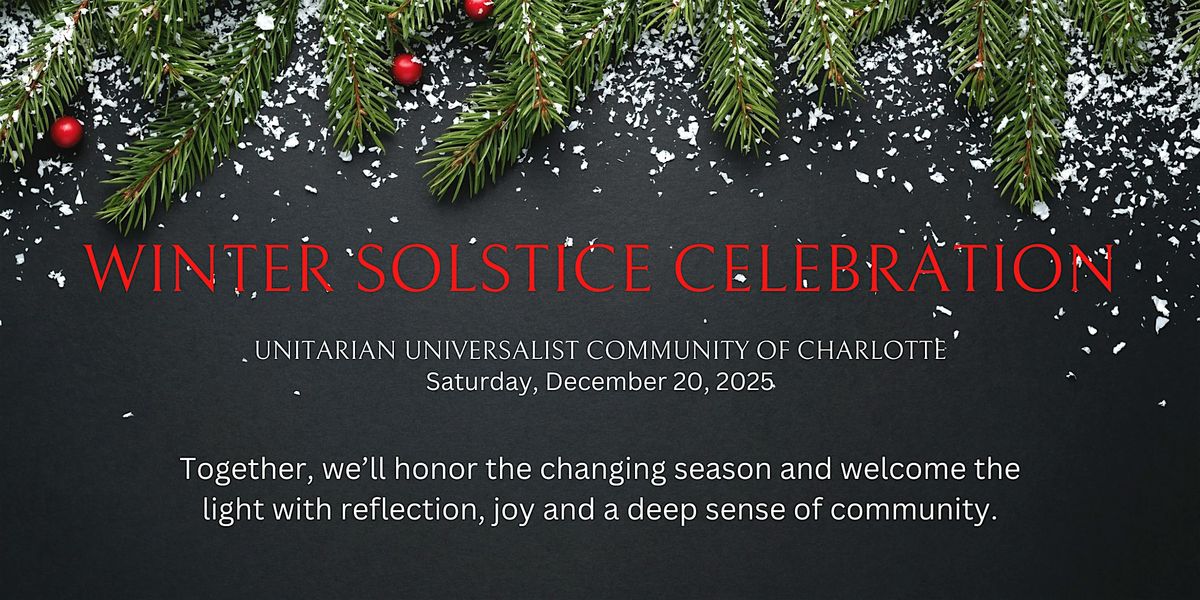 Honoring the Darkness, Calling in the Light, 20 December | Event in Charlotte | AllEvents