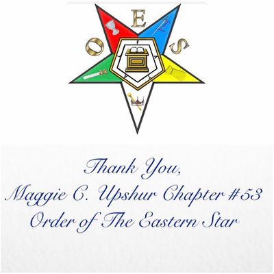 Maggie C. Upshur #53, OES, PHA