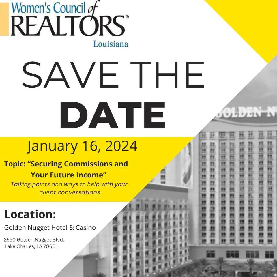 Womens Council of Realtors Louisiana , Golden Nugget Lake Charles